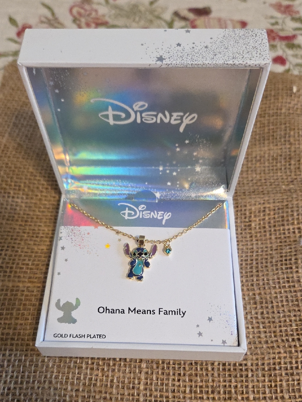 Disney Ohana Means Family Necklace